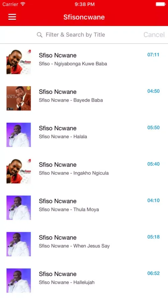 South African Gospel Songs 1 스크린샷