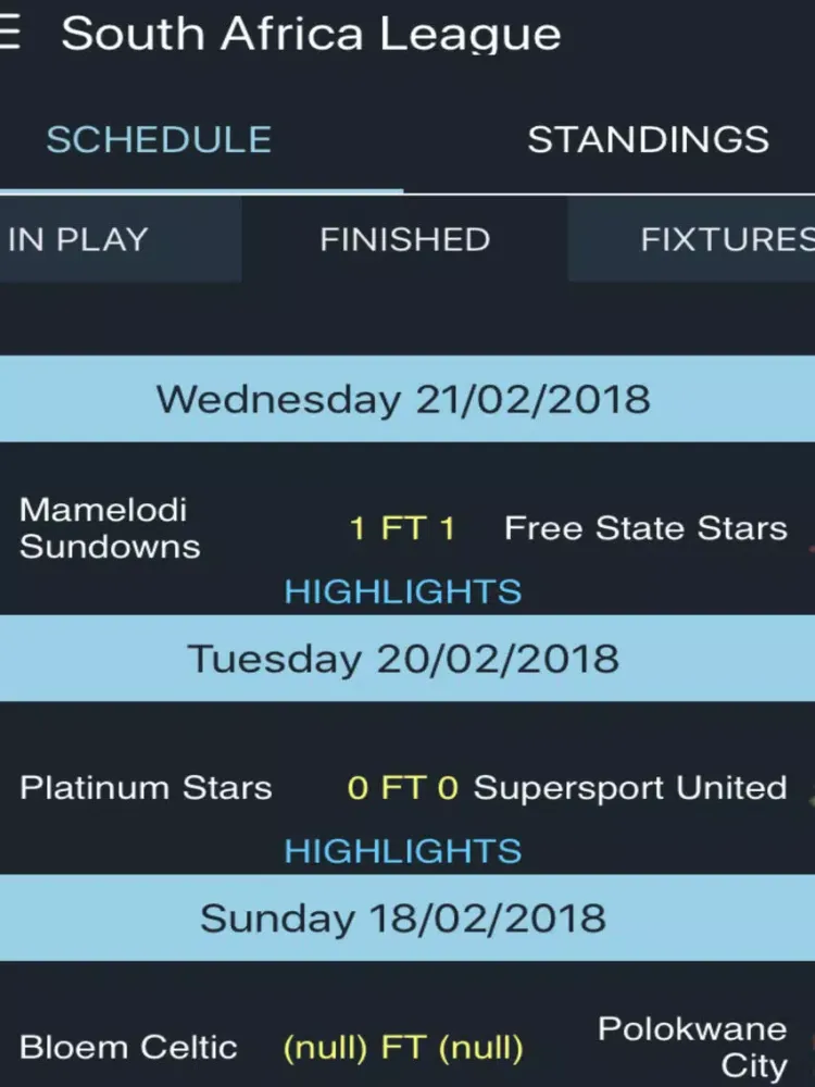 South Africa PSL Live - SA PSL iPad  Screenshots