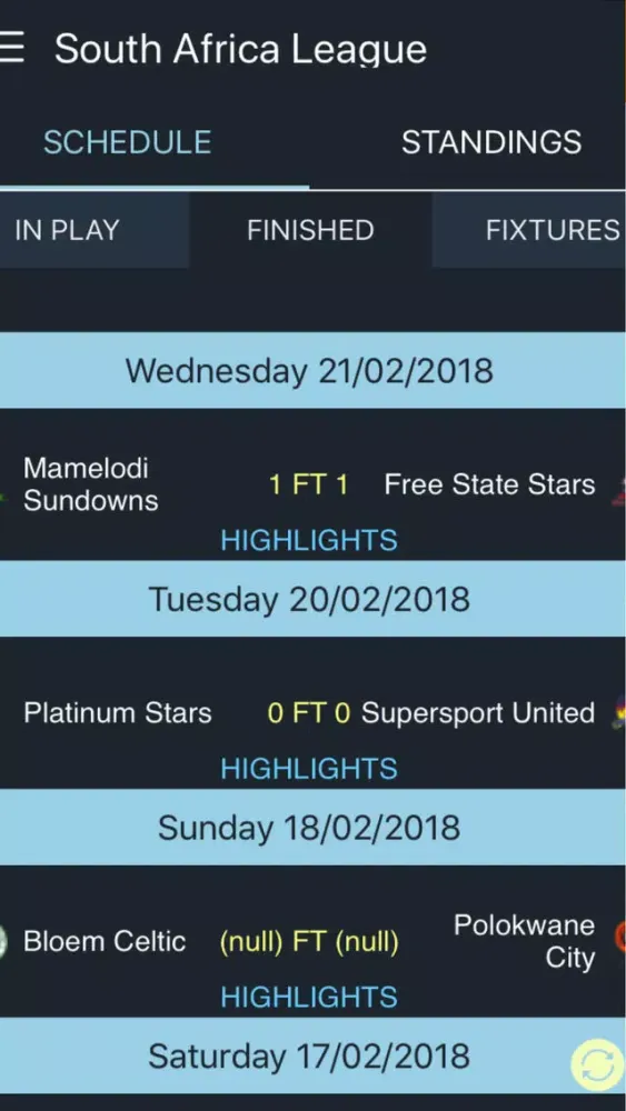 South Africa PSL Live - SA PSL Screenshots