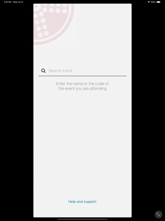 ภาพหน้าจอของ Grenadine Event Guide iPad 