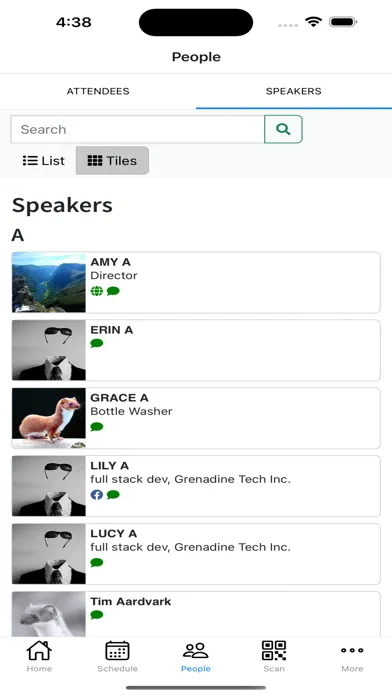 ภาพหน้าจอของ Grenadine Event Guide