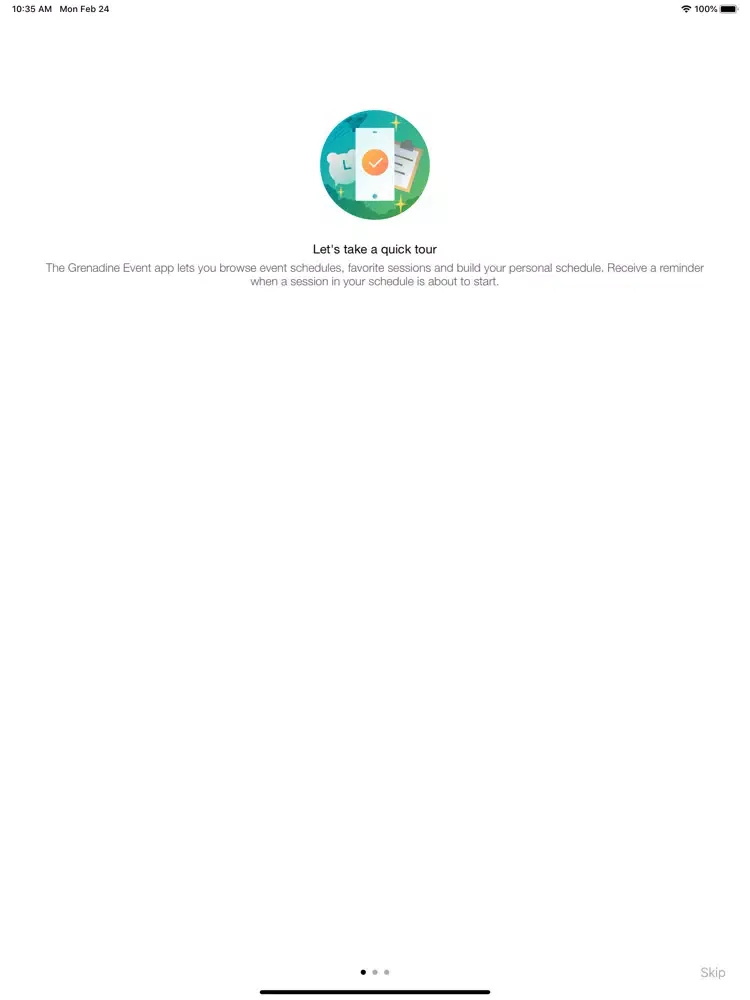 Zrzuty ekranu HEC Événements iPad 