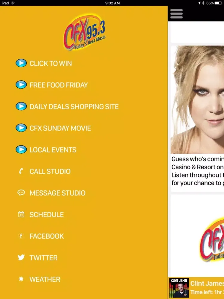 95.3 CFX iPad  Ekran Görüntüleri
