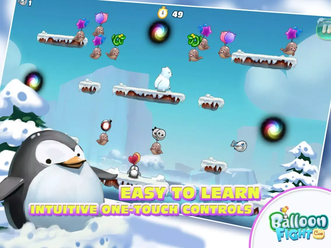 Capturas de pantalla de Balloon Fight Club iPad 