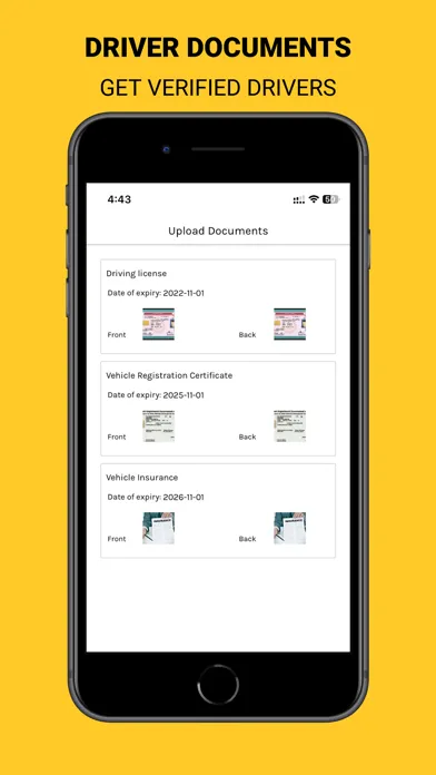 HireMe - Taxi app for Drivers سکرین شاٹس