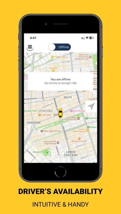 HireMe - Taxi app for Drivers سکرین شاٹس