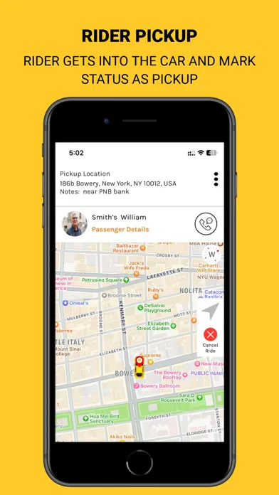 HireMe - Taxi app for Drivers سکرین شاٹس