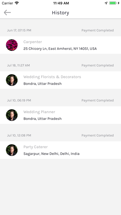 OnDemand Partner App स्क्रीनशॉट