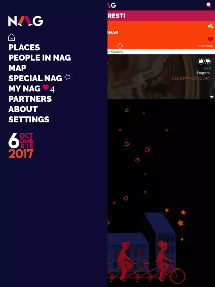 Noaptea Galeriilor - NAG iPad  Screenshots