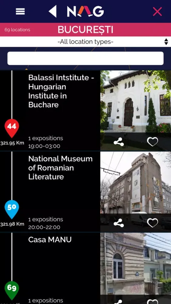 Noaptea Galeriilor - NAG Screenshots