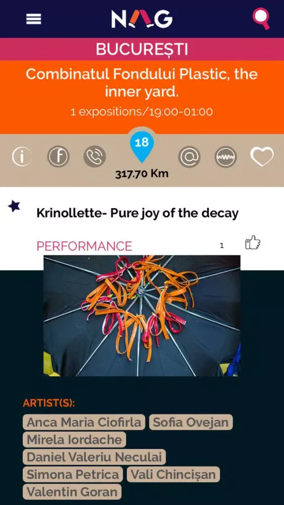 Noaptea Galeriilor - NAG Screenshots