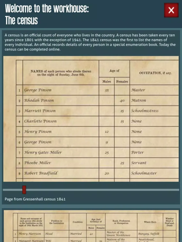 Скриншоты Gressenhall iPad 