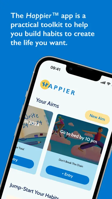 Screenshot di Happier