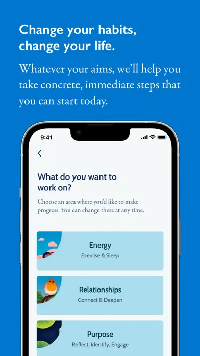 Screenshot di Happier