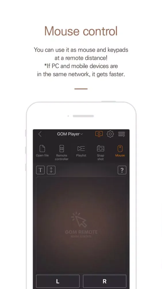 GOM Remote for GOM Player Screenshots