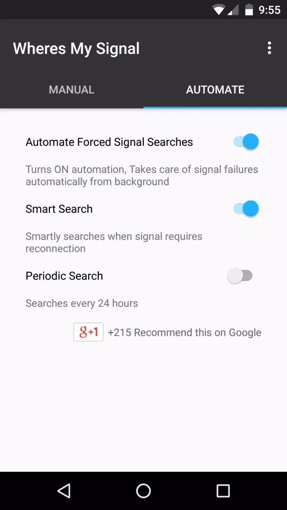 Capturas de pantalla de Wheres My Signal