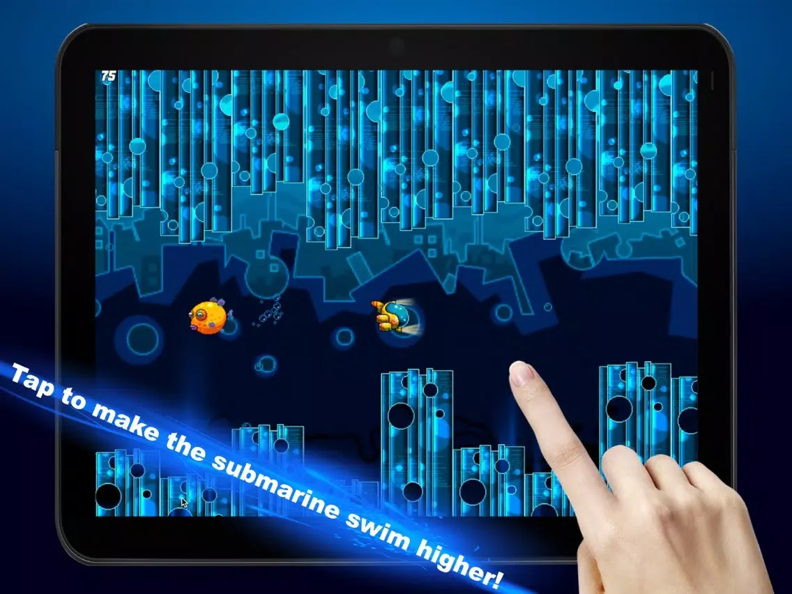 تصاویر aquamarine submarine iPad 