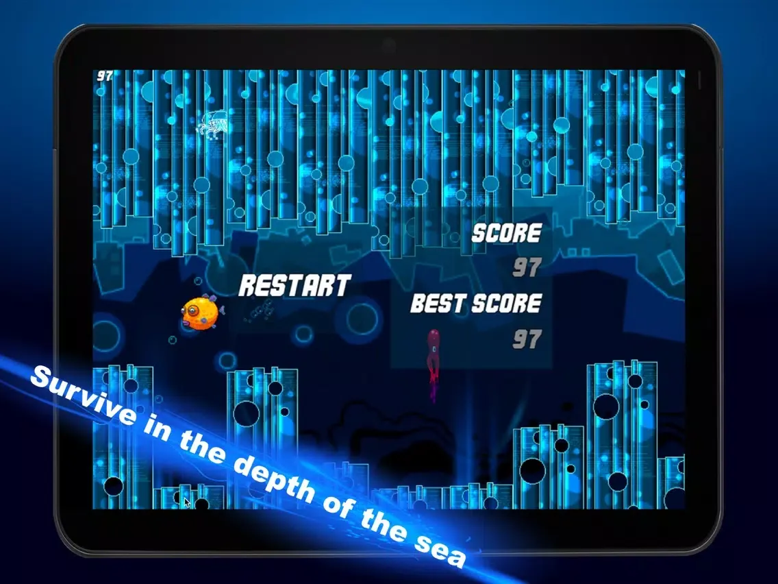 تصاویر aquamarine submarine iPad 