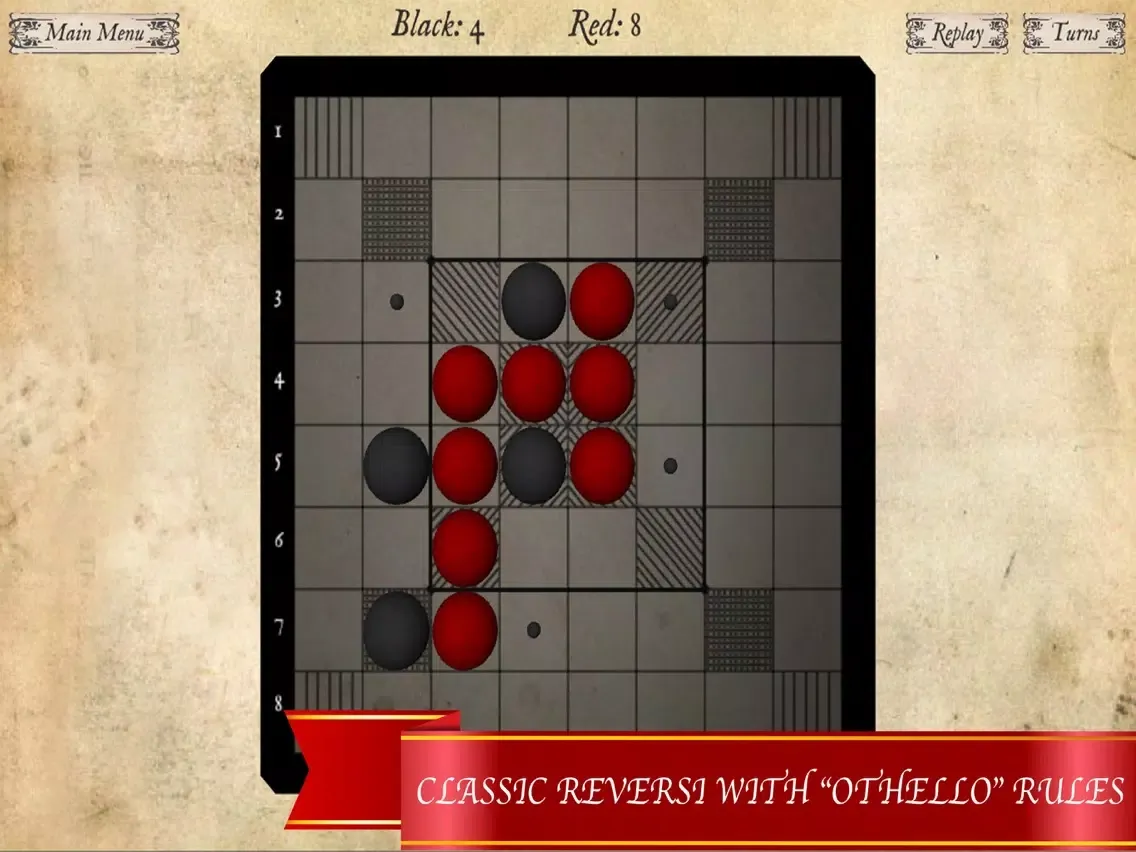 Reversi Game HD iPad  Screenshots