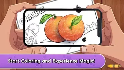 Capturas de tela do Celeste AR - 3D Coloring Book