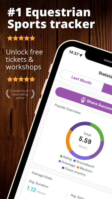 Horse Riding Tracker - Strides Ekran Görüntüleri