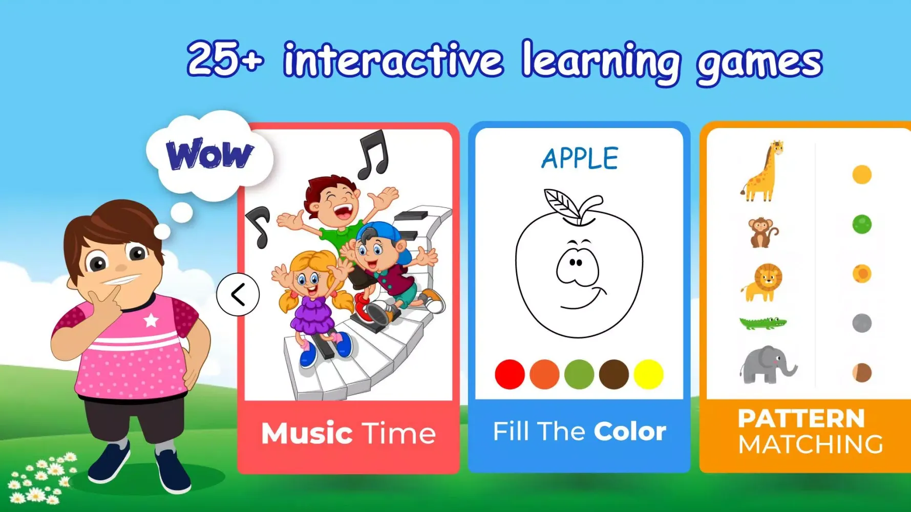 Toddler games for 3 year olds应用截图