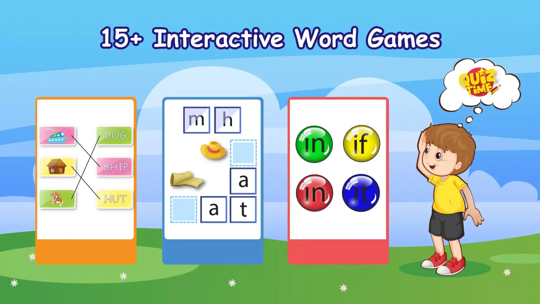 Kids Rhyming And Phonics Games 스크린샷