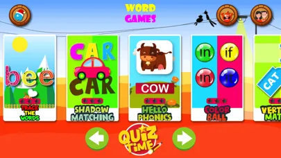 Zrzuty ekranu Kids Rhyming & Sight Word Game