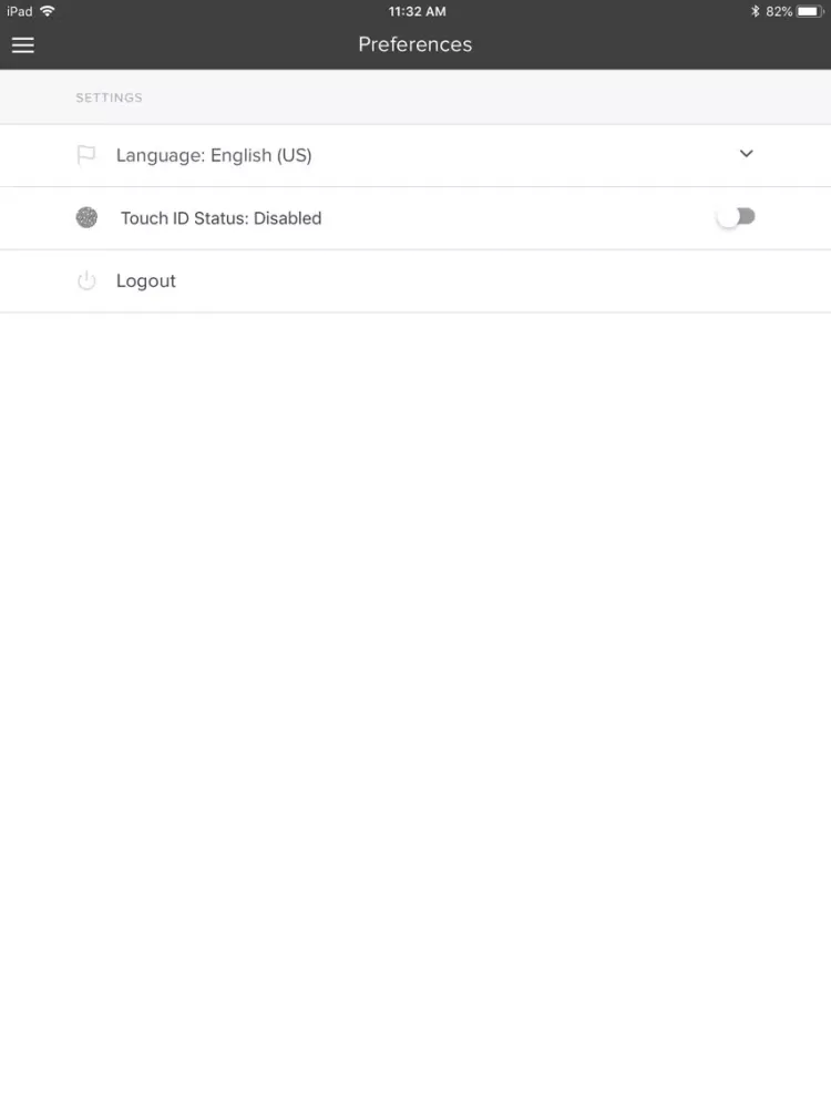 Tangkapan layar Avana Pleasanton iPad 