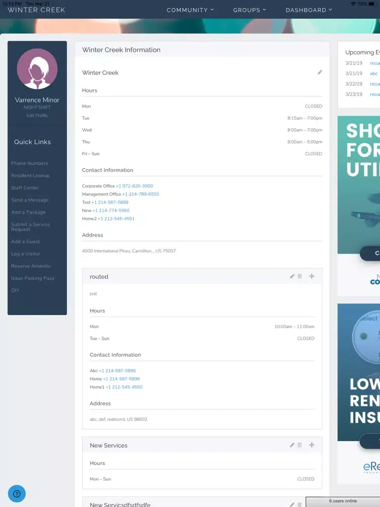 The Berkman iPad  Screenshots