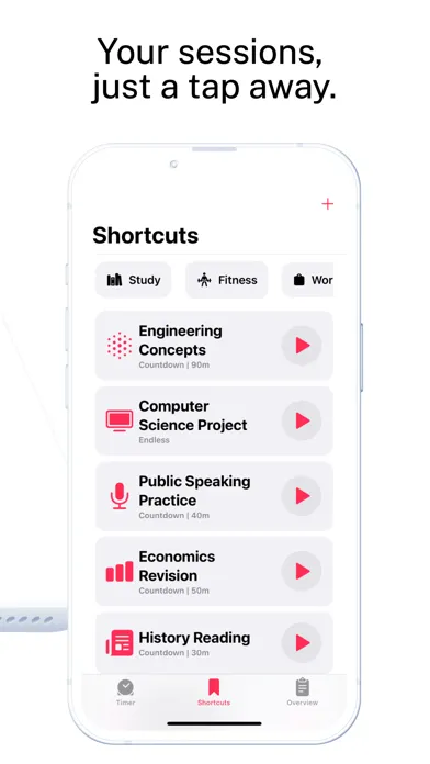 Timella: Study & Work Timer スクリーンショット