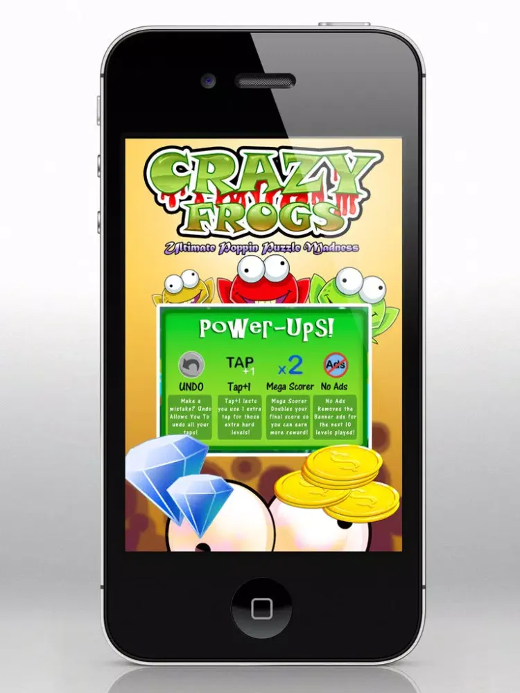 Crazy Frog Match - Fun Tapping Puzzle Blast iPad  スクリーンショット