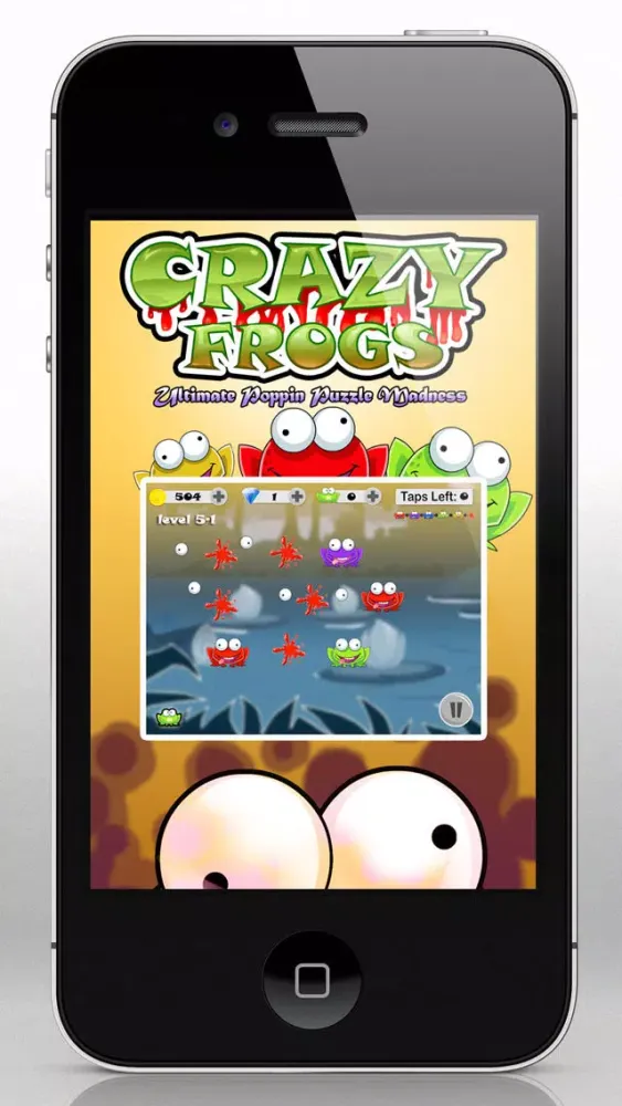 Crazy Frog Match - Fun Tapping Puzzle Blast スクリーンショット