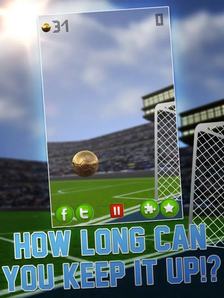 Скриншоты World Soccer Juggling Championships iPad 