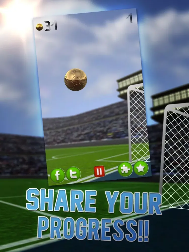 Скриншоты World Soccer Juggling Championships iPad 