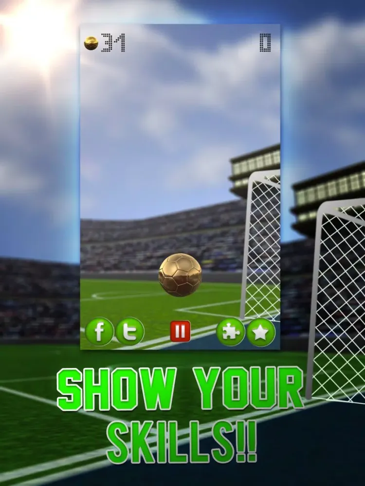 Скриншоты World Soccer Juggling Championships iPad 