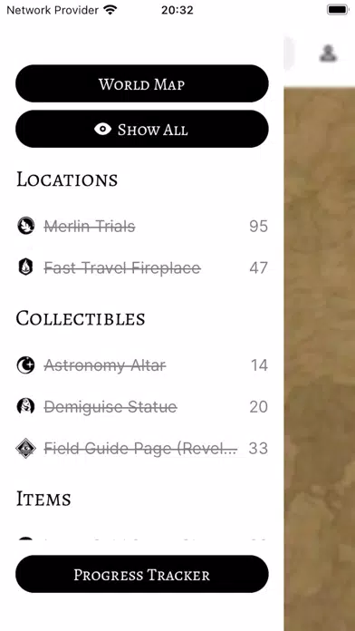 Screenshot di Maps, Tips for Hogwarts Legacy