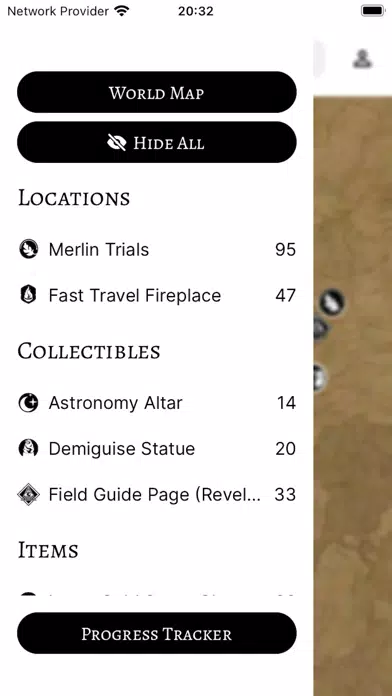 Screenshot di Maps, Tips for Hogwarts Legacy