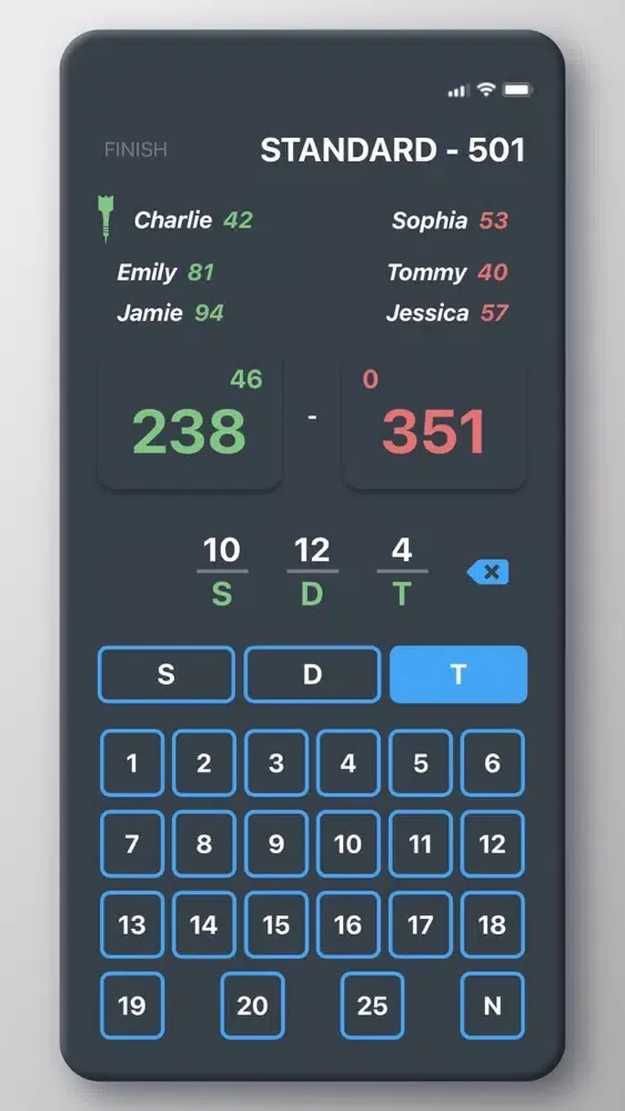 G.PIX: Darts Scores Screenshots