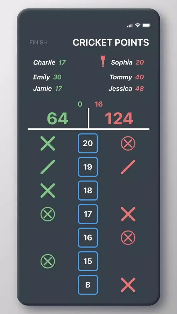 G.PIX: Darts Scores Screenshots