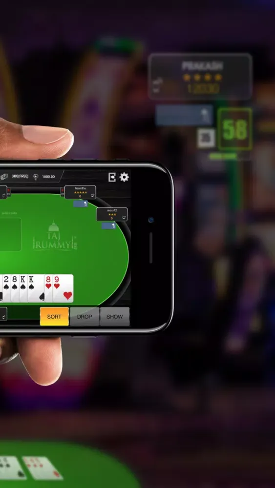 Taj Rummy スクリーンショット