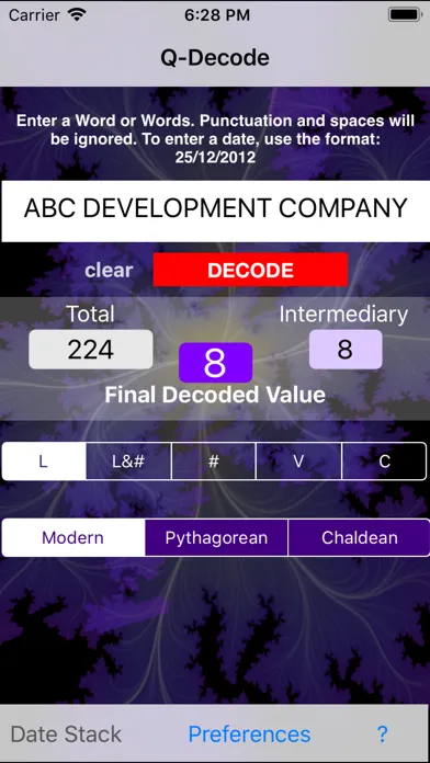 Q-Decode Screenshots