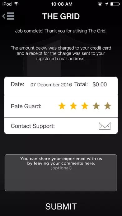 The GRID Security on Demand سکرین شاٹس
