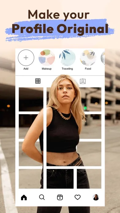 Captures d'écran de Grid post & Photo layout maker
