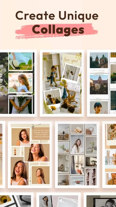 Captures d'écran de Grid post & Photo layout maker