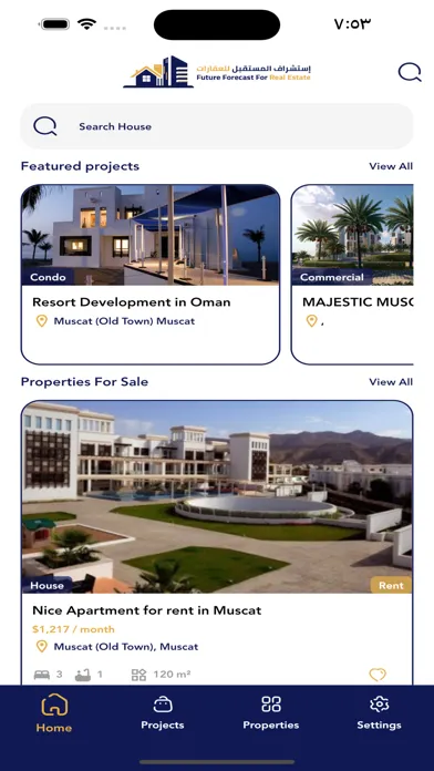 FFF RealEstate Screenshots