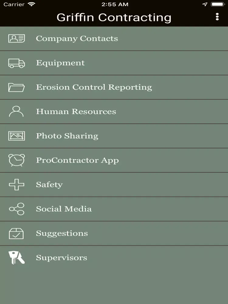 Griffin Contracting Inc iPad  Screenshots