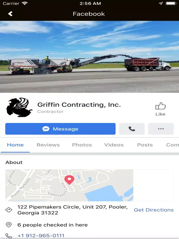 Griffin Contracting Inc iPad  Screenshots