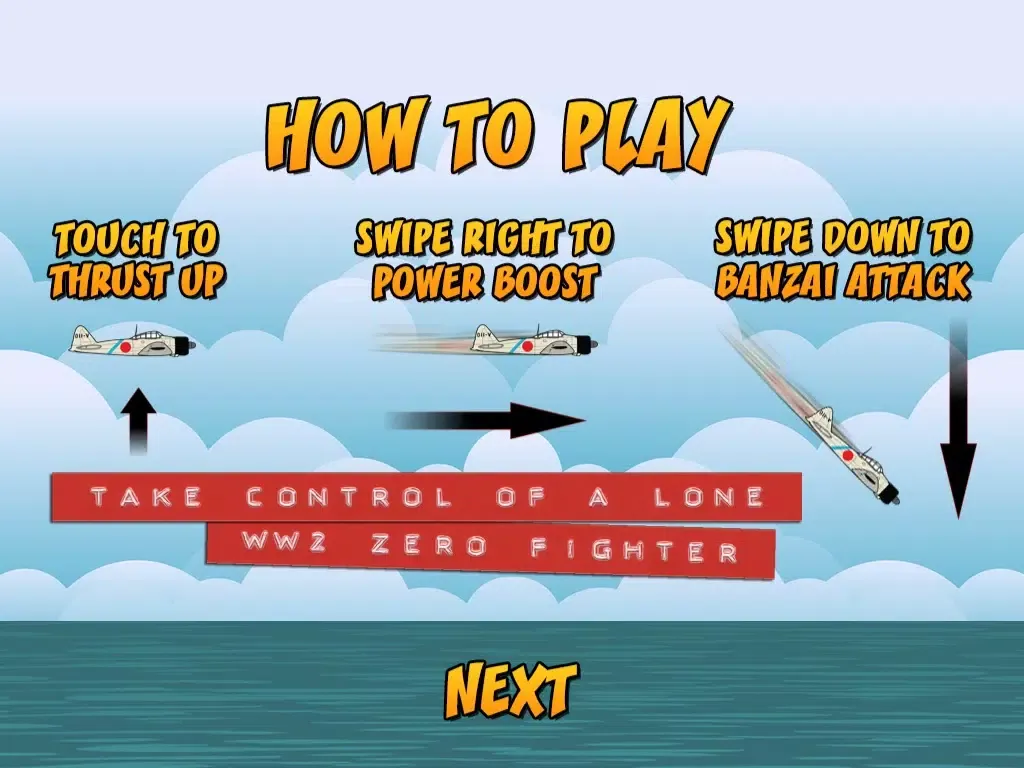 Kamikaze Special Attack Unit - Dive and Destroy Enemy Battleship iPad 应用截图