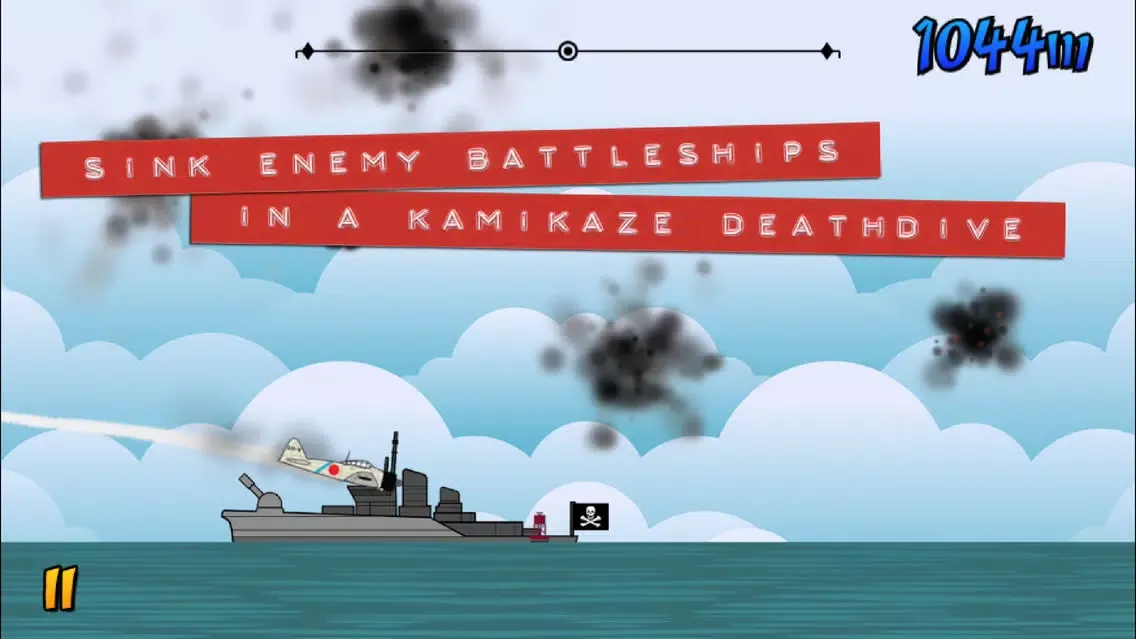 Kamikaze Special Attack Unit - Dive and Destroy Enemy Battleship应用截图